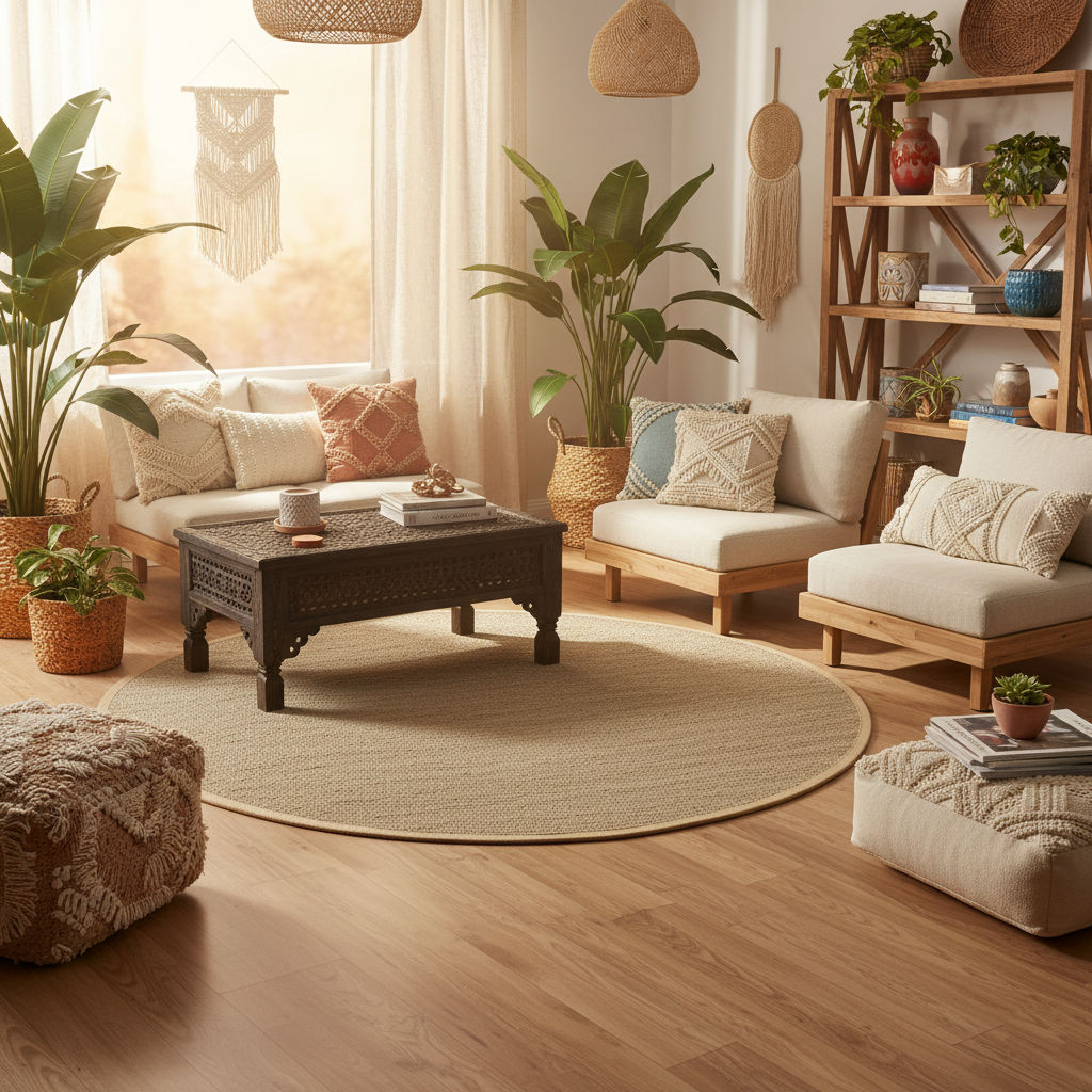 VENARO - Hand Tufted Bohemian Carpet